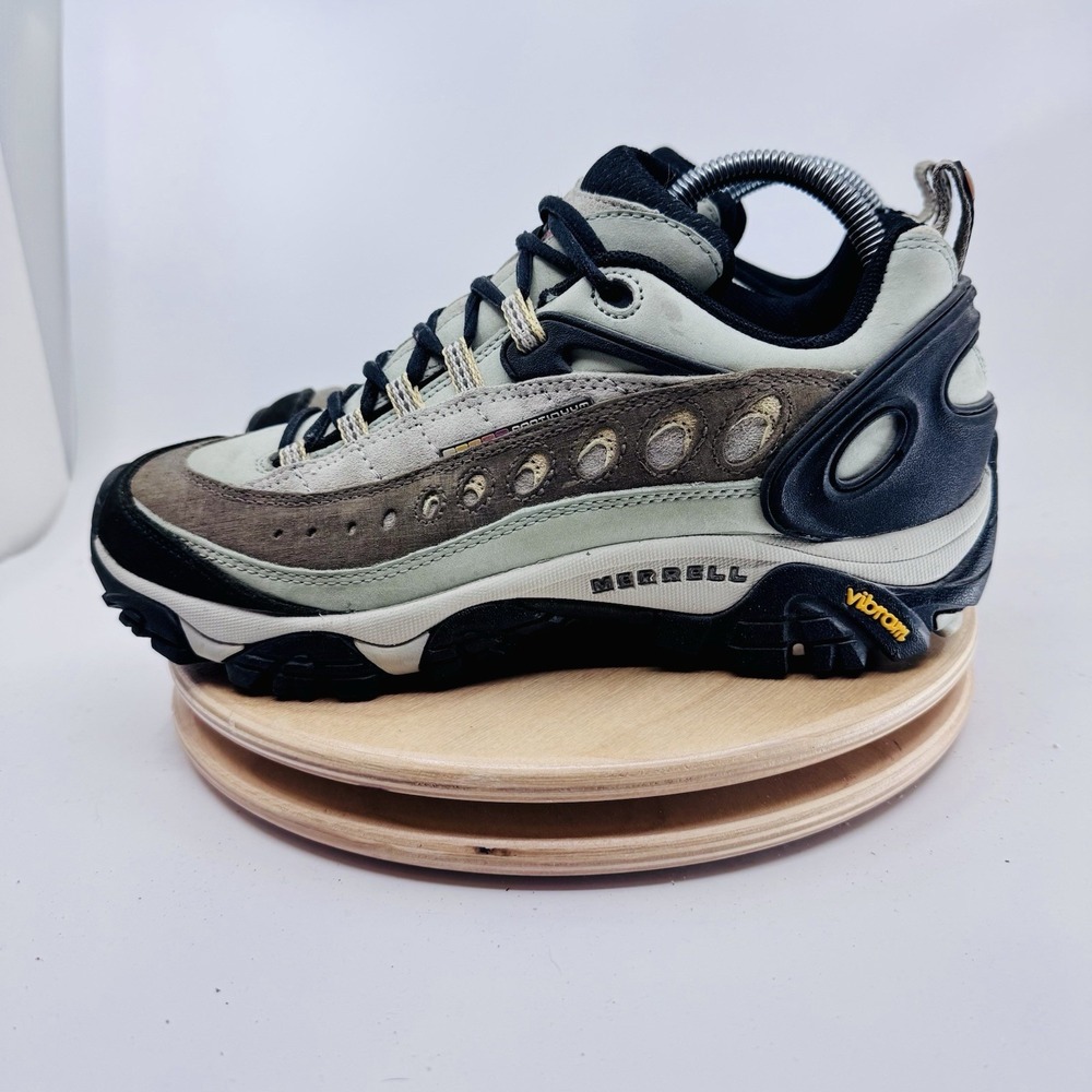 Merrell Pulse II Low Womens 9 Trail Hiking Walking Shoes Sneakers beige - Picture 4 of 8